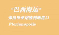 巴西海運：弗洛里亞諾波利斯（Florianopolis）港口