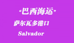 巴西海運(yùn)：薩爾瓦多（Salvador）港口